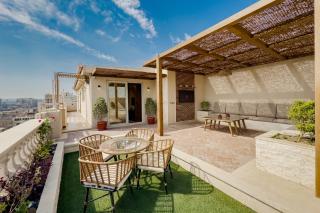 The 1BDR Rustic Rooftop w Wow Outdoor Terrace - Il Cairo - 8