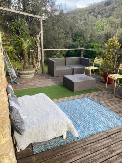 Studio Bas de villa avec grande terrasse - Piedigriggio - 5