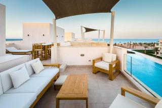 Charming 2BDR w Sea & Pool View Free Beach & Pool Access - Hurghada - 8