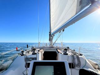 Voilier 36 pieds à Sète au Môle Saint Louis face au Mont Saint Clair - Sète - 6