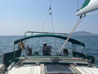 Voilier 36 pieds à Sète au Môle Saint Louis face au Mont Saint Clair - Sète - 5