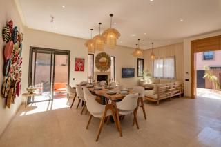 Villa Secret Oasis - 4 BR Rooftop, Pool&AC - Up to 10 guests - Marrakech - 4
