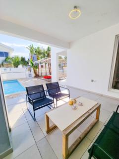 Beach Villa With Private Pool And BBQ - Perivólia - 8