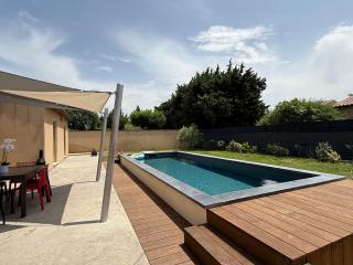 Maison 120m, jardin, parking, piscine - Sainte-Cécile-les-Vignes - 3