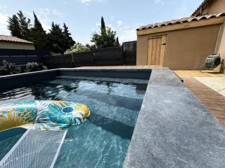 Maison 120m, jardin, parking, piscine - Sainte-Cécile-les-Vignes - 6