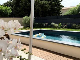 Maison 120m, jardin, parking, piscine - Sainte-Cécile-les-Vignes - 7