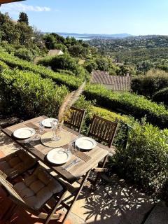 Peaceful apartment with sea and hill view, air-conditioned - Roquebrune-sur Argens - 0