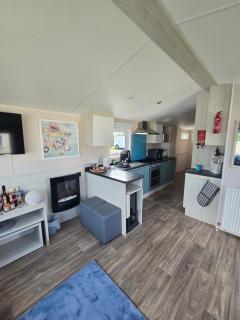 6 Birth Caravan Quay West Sea Views - New Quay - 8