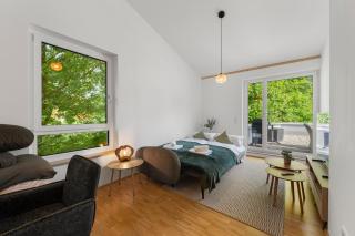 Flussperle Miesbach - Erholung pur direkt an der Schlierach - Dachterrasse mit Grill, kostenloses Parken - Miesbach - 5