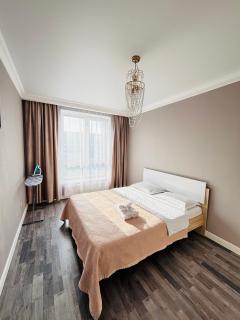 2 комнатная квартира, евродвушка рядом с Триумфальной аркой, Ботанический садом, Экспо - 7