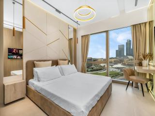 Grande Signature Residence 907 Full Burj Khalifa and Dubai Dancing Fountain View 5 Min Walk Dubai Mall Luxury Downtown Apartment - 7