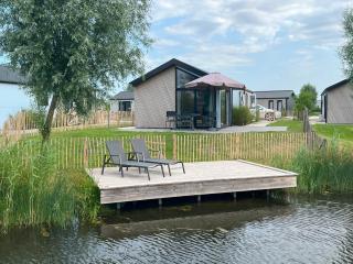 De IJssel Eilanden Chalet Steghouse mit Zaun Nr 546 - Kampen - 0