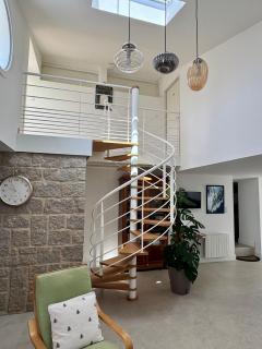 Spacieuse maison de 190 m2, jardin, la plage à 15min à pied - 6 personnes - 9