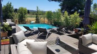 Bastide avec jardin arboré, piscine, proche plages - Cournonsec - 1