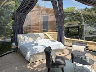 Bulle StelléA 26 m2, SPA Privatif au domaine CollinéA - Bathernay - 8