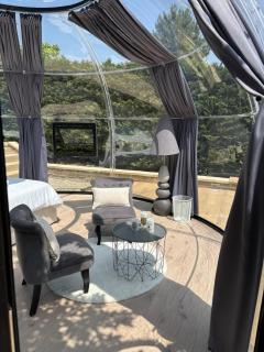 Bulle StelléA 26 m2, SPA Privatif au domaine CollinéA - Bathernay - 3