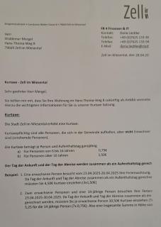 Ferienwohnung Mergel in Black Forest - Zell im Wiesental - 9