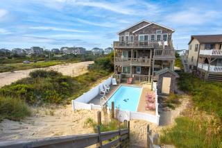 7076 JMJ Seascape Oceanfront Pool Hot Tub - Nags Head - 0