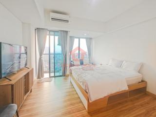 Cozy Studio South Gate Apt with Pool, Gym, Wi-Fi by 2ndHome - Jakarta - 5