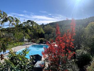 Villa Et au milieu coule un ruisseau - Piscine, jacuzzi privé, boulodrome - 7