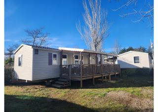 Mobil-home Clim, TV, LV, LL Camping LA CARABASSE 4étoiles - MH-A014 - 0
