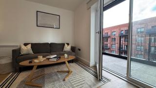 Luxury Apartment - Balcony - Fast WiFi - Netflix 403D - Birmingham - 1