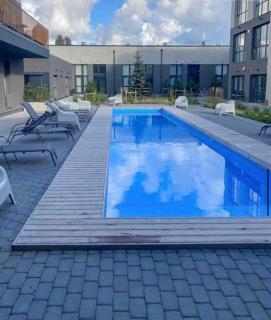 Black IN Palangos loftai Bright apartment - Palanga - 9