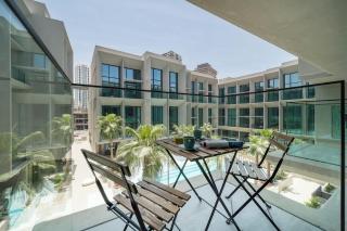 Airstay - Sleek Studio - Pool Views - JVC - Monthly Offer Available - 7