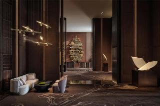 Conrad Shenzhen, the first art museum hotel in Greater Bay Area with the stunning bay and sunset view in the hotel terrace - Shenzhen - 3