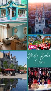 Studio Boho-Chic en centre ville - Moulins - 2