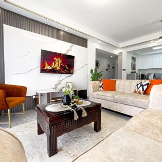 serenity heights three bedroom apartment with swimming pool fully equipped gym ample parking space child play area and a relaxing rooftop with amazing scenic views - Nairobi - 0