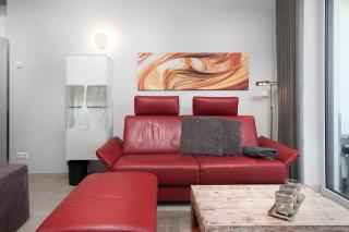 5 Sterne Apartment Anastasia in der Hafenresidenz - Sauna und Seeblick - 7