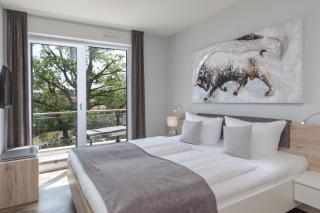 5 Sterne Apartment Anastasia in der Hafenresidenz - Sauna und Seeblick - 1