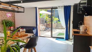 GARY Suite - Studio Cosy, Spa et jardin privatif à 4 min de Cambrai - Awoingt - 9