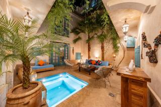 Riad Dar Palma Heated Pool Jacuzzi Heart Of Marrakech Medina - 9