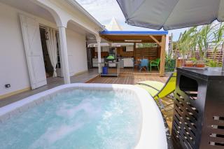 Cottage de la Plage - Le Gosier, proche plage, jacuzzi, location Prestige Caraïbes - 9