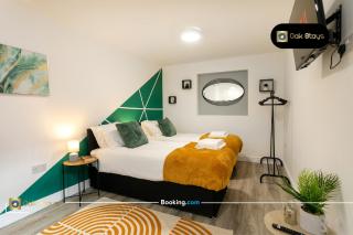 Last-Minute Escapes l 2 Bedroom Modern Apartment for 6 Guests in City Centre with Free Parking by Oak Stays Short Lets & Serviced Accommodations - Leicester - 8