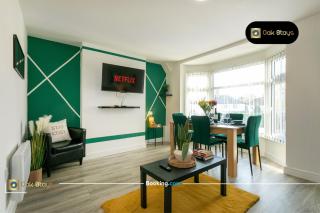 Last-Minute Escapes l 2 Bedroom Modern Apartment for 6 Guests in City Centre with Free Parking by Oak Stays Short Lets & Serviced Accommodations - Leicester - 6