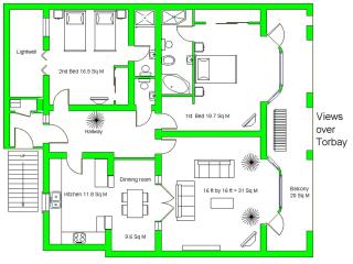 Riviera Apartment - Torquay - 3
