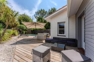 Pretty house with pool and large terrace - Bassin d'Arcachon - Arès - 6