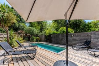 Pretty house with pool and large terrace - Bassin d'Arcachon - Arès - 5
