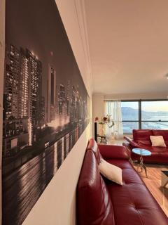 Splendide appartement style new-yorkais de 180 m2 à mobilart vue mer pour famille uniquement - Orano - 0