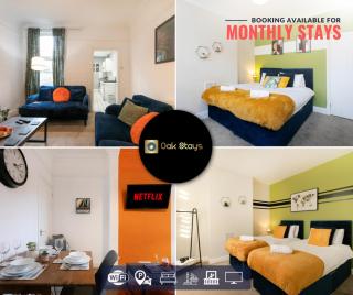 Summer Deals l Weekly Specials l Fosse Road North l Oak Stays Short Lets & Serviced Accommodation Leicester - Free WIFI Available - Leicester - 0