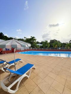 Sea view apartment, pool and beach 50m away - La Trinité - 9