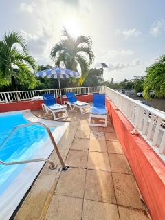 Sea view apartment, pool and beach 50m away - La Trinité - 2