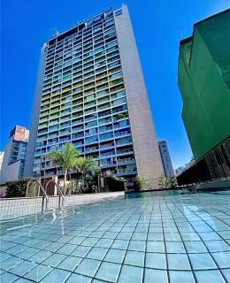Ed Brasil apto Resort com garagem, AC no 17 andar - São Paulo - 1