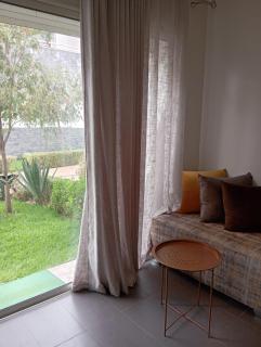 Appartement Familial avec Jardin, Résidence avec Piscine Dar El Bahr - 3