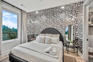 Penthouse City View Flat Modern Design with Balcony - Nashville - 3