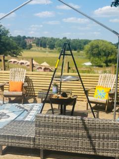 Goldings Estate Stables private firepit bbq - Bramfield - 9