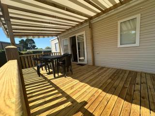 Mobilhome neuf 3 ch 40 m2 climatisé - Les Charmettes - Les Mathes - 1